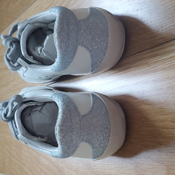 GOLDEN GOOSE PINK GLITTER STAR SUPERSTAR SNEAKERS KIDS -NEW - Picture 6 of 13